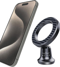 Load image into Gallery viewer, BRAVE BHL-52 MagSafe CarDashboard Phone Holder - 360° Rotatable, Universal Car Mount - Black
