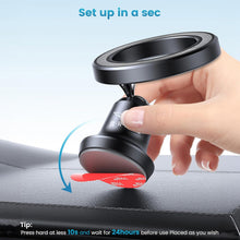 Load image into Gallery viewer, BRAVE BHL-52 MagSafe CarDashboard Phone Holder - 360° Rotatable, Universal Car Mount - Black