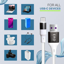 Load image into Gallery viewer, ERD 67W USB-A to USB-C Fast Charging Cable 1M - White