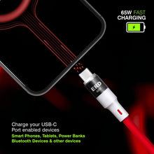 Load image into Gallery viewer, ERD USB - C To USB - C Metal Data Cable - CVRGRM