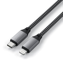 Load image into Gallery viewer, SATECHI USB - C to Lightning Short Cable 25cm - Gray - CVRGRM