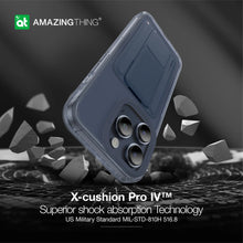 Load image into Gallery viewer, AT Titan Pro Mag Wallet Case for iPhone 15 Pro - Blue - CVRGRM