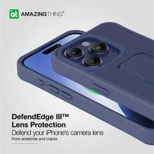 Load image into Gallery viewer, AT Matte Pro Magsafe Drop proof Case for iPhone 15 Pro - Blue - CVRGRM