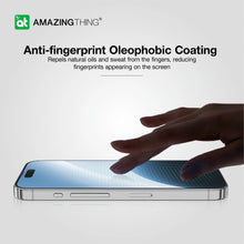 Load image into Gallery viewer, Amazingthing 3D fully cover for iPhone (15 Pro/ 2023) w/ Dust Filter - Clear - CVRGRM