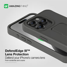 Load image into Gallery viewer, AT Matte Pro Magsafe Drop proof Case for iPhone 15 Pro - Black - CVRGRM