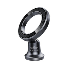 Load image into Gallery viewer, BRAVE BHL-52 MagSafe CarDashboard Phone Holder - 360° Rotatable, Universal Car Mount - Black