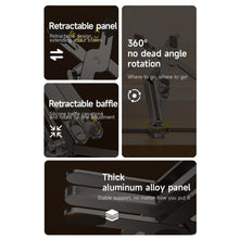 Load image into Gallery viewer, BLUPEBBLE DOUBLE - X ADJUSTABLE AND FOLDABLE ALUMINIUM ALLOY LAPTOP STAND (11 TO 17 INCH) - CVRGRM