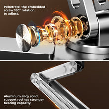 Load image into Gallery viewer, BLUPEBBLE DOUBLE - X ADJUSTABLE AND FOLDABLE ALUMINIUM ALLOY LAPTOP STAND (11 TO 17 INCH) - CVRGRM