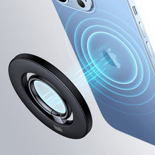 Load image into Gallery viewer, Blupebble Magsafe Magnetic Grip Holder With Adjustable Kickstand - Black - CVRGRM