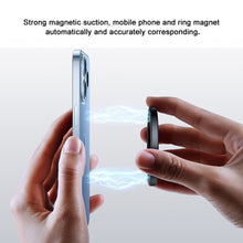 Load image into Gallery viewer, Blupebble Magsafe Magnetic Grip Holder With Adjustable Kickstand - Black - CVRGRM