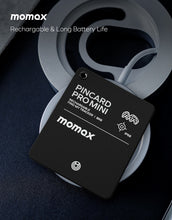 Load image into Gallery viewer, Momax Pincard Mini Findmy GPS Tracker With Wireless Charging
