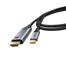 Load image into Gallery viewer, Blupebble USB - C to HDMI Cable - (1.8meter) Black - CVRGRM