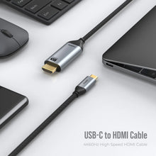 Load image into Gallery viewer, Blupebble USB - C to HDMI Cable - (1.8meter) Black - CVRGRM