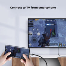 Load image into Gallery viewer, Blupebble USB - C to HDMI Cable - (1.8meter) Black - CVRGRM