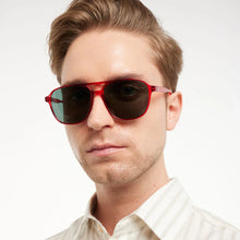 Load image into Gallery viewer, Barner Sun Glasses/ BRAD Glossy - Radiant Red