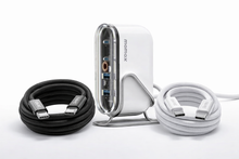 Load image into Gallery viewer, Momax 1-Charger Flow PD 80W 4 Ports GaN Desktop Charger + 2 Benks D47 C to C 1m/100watts cable (Bundle offer)