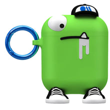 Load image into Gallery viewer, CASE MATE AIRPODS CREATUREPODS Chuck The Cool Guy - Green - CVRGRM