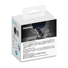 Load image into Gallery viewer, Momax Pac Mount Multi - Use Magnetic Car Mount - Space Gray - CVRGRM