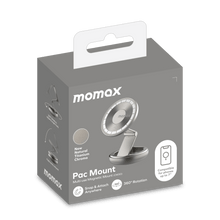 Load image into Gallery viewer, Momax Pac Mount Multi - Use Magnetic Car Mount - Titanium - CVRGRM