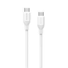 Load image into Gallery viewer, MOMAX 1 - LINK FLOW 60W USB - C TO USB - C CABLE 1.2M - WHITE - CVRGRM