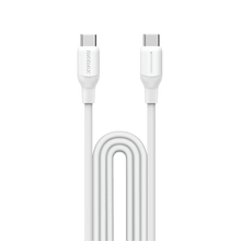 Load image into Gallery viewer, MOMAX 1 - LINK FLOW 60W USB - C TO USB - C CABLE 1.2M - WHITE - CVRGRM