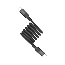 Load image into Gallery viewer, Momax Mag Link 100W USB-C To USB-C Magnetic Cable 1M - Black