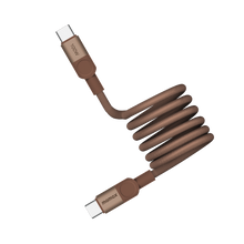 Load image into Gallery viewer, Momax Mag Link 100W USB-C To USB-C Magnetic Cable 1M - Sandstone