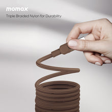 Load image into Gallery viewer, Momax Mag Link 60W USB - C To USB - C Magnetic Cable 2M - Sandstone - CVRGRM
