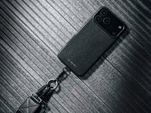 Load image into Gallery viewer, 121 MagSafe Pebbled Leather Case | iPhone 17 Pro Max - Black