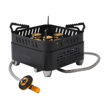 Load image into Gallery viewer, Green Lion Campfire Camping Stove - Black