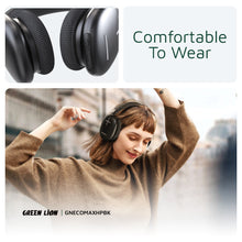 Load image into Gallery viewer, Green Lion Echo Max Bluetooth Headphone - Black