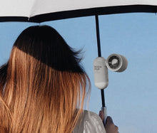 Load image into Gallery viewer, Momax 1° Go Clamp Compact Foldable Umbrella Clip Mini Fan