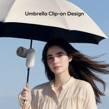 Load image into Gallery viewer, Momax 1° Go Clamp Compact Foldable Umbrella Clip Mini Fan
