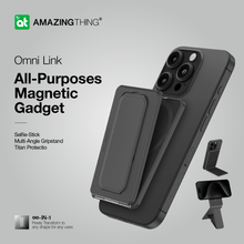 Load image into Gallery viewer, AT Omni Link Travel Mag Fold Pro Magnetic Wallet - CVRGRM