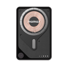Load image into Gallery viewer, Momax 1 - Power X Pro 5000mAh Magnetic Wireless Power Bank With Stand And Built - In USB - C Cable - CVRGRM