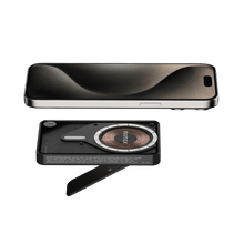 Load image into Gallery viewer, Momax 1 - Power X Pro 5000mAh Magnetic Wireless Power Bank With Stand And Built - In USB - C Cable - CVRGRM