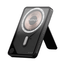 Load image into Gallery viewer, Momax 1 - Power X Pro 5000mAh Magnetic Wireless Power Bank With Stand And Built - In USB - C Cable - CVRGRM