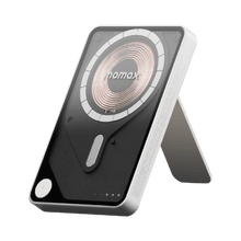 Load image into Gallery viewer, Momax 1 - Power X Pro 5000mAh Magnetic Wireless Power Bank With Stand And Built - In USB - C Cable - CVRGRM