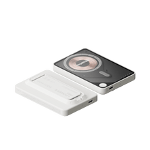 Load image into Gallery viewer, Momax 1 - Power X Pro 5000mAh Magnetic Wireless Power Bank With Stand And Built - In USB - C Cable - CVRGRM