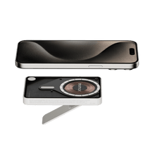 Load image into Gallery viewer, Momax 1 - Power X Pro 5000mAh Magnetic Wireless Power Bank With Stand And Built - In USB - C Cable - CVRGRM