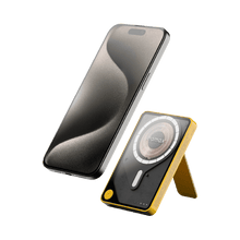 Load image into Gallery viewer, Momax 1 - Power X Pro 5000mAh Magnetic Wireless Power Bank With Stand And Built - In USB - C Cable - CVRGRM