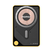 Load image into Gallery viewer, Momax 1 - Power X Pro 5000mAh Magnetic Wireless Power Bank With Stand And Built - In USB - C Cable - CVRGRM