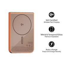 Load image into Gallery viewer, Momax 1-Power S.Pass 5000mAh Qi2 Magnetic Wireless Power Bank - Black