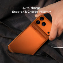 Load image into Gallery viewer, Momax 1-Power S.Pass 5000mAh Qi2 Magnetic Wireless Power Bank - Orange