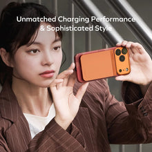 Load image into Gallery viewer, Momax 1-Power S.Pass 5000mAh Qi2 Magnetic Wireless Power Bank - Orange