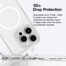 Load image into Gallery viewer, AT TITAN PRO MAGSAFE DROP PROOF CASE FOR IPHONE 16 PRO MAX - CLEAR - CVRGRM