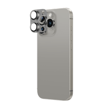 Load image into Gallery viewer, AT iPhone 16 Pro 6.3 / 16 Pro Max 6.9 Aviation Grade Alloy Lens Glass - CVRGRM