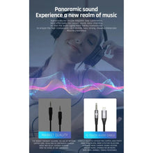 Load image into Gallery viewer, IQ Touch AudioLink - L Lightning to 3.5MM AUX Audio Cable - Black - CVRGRM