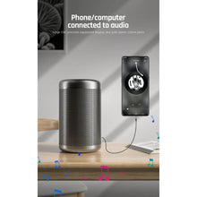 Load image into Gallery viewer, IQ Touch AudioLink - L Lightning to 3.5MM AUX Audio Cable - Black - CVRGRM