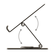 Load image into Gallery viewer, Momax Fold Stand Rotatable Phone And Tablet Stand - Titanium - CVRGRM